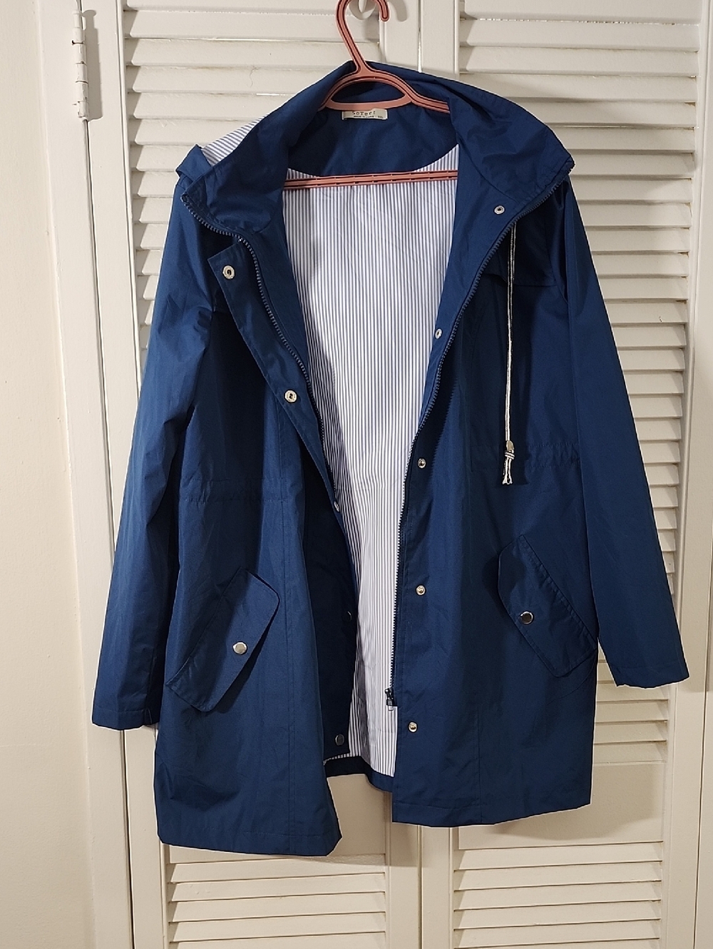 Soteer Royal Navy Hooded Rain Jacket